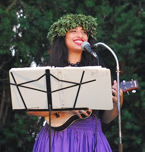 This picture is from the Wilmette Aloha Night show in 2009. Photo by Lynn/Michael Mann.